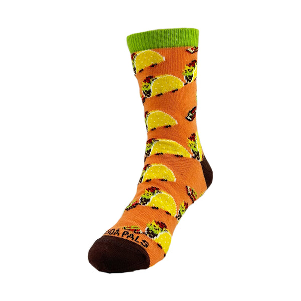 The Taco Train Socks from the Sock Panda (Ages 3-7)