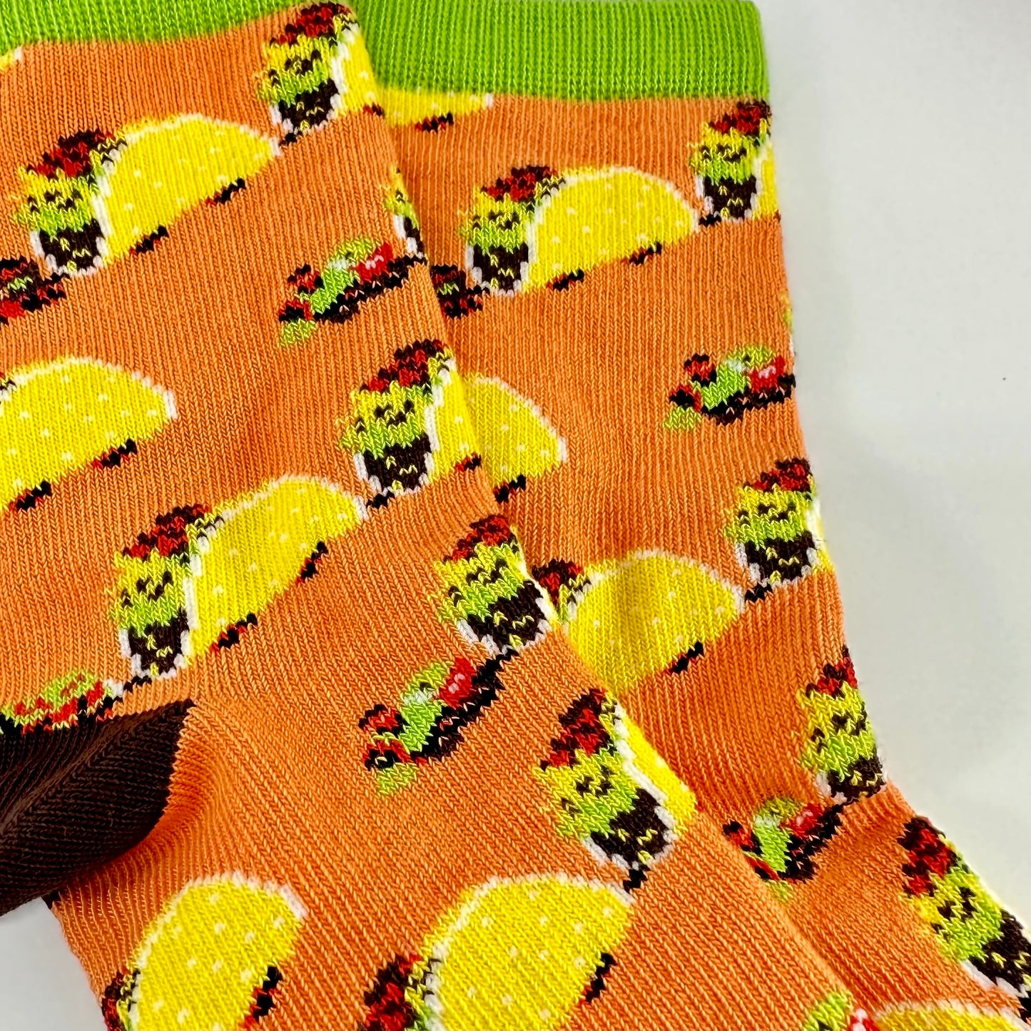 The Taco Train Socks from the Sock Panda (Ages 3-7)