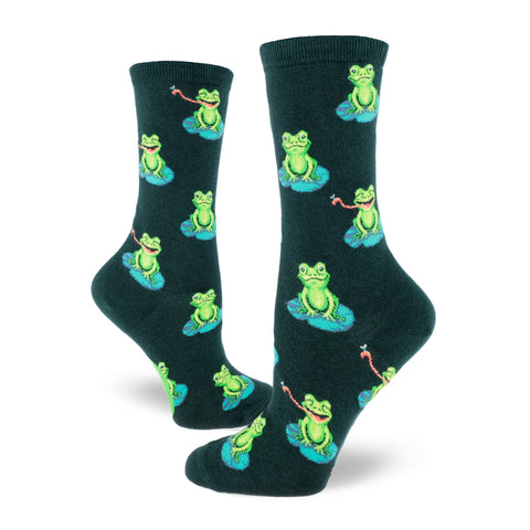 Funny Frog Womens Crew Hunter