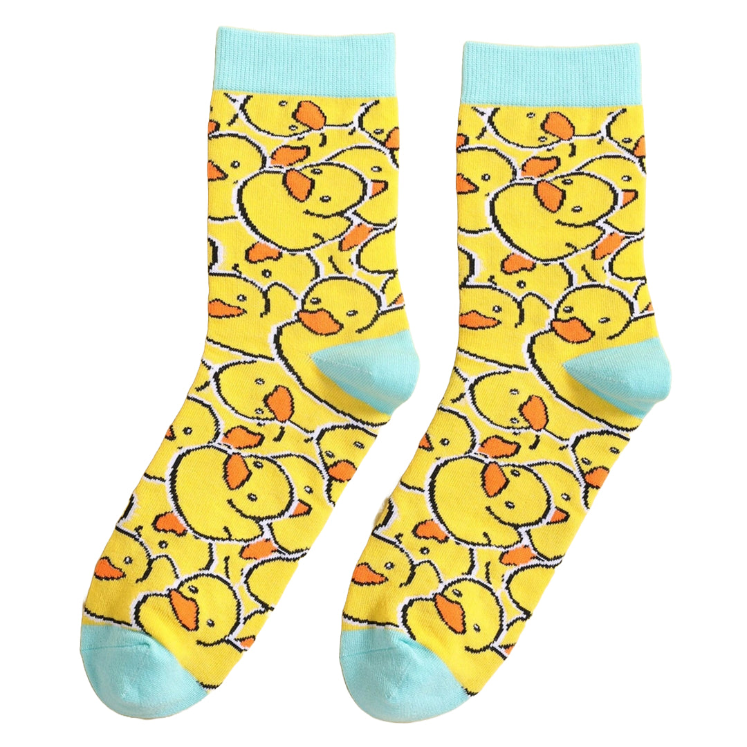 Duck Pattern Socks from the Sock Panda (Adult Small)