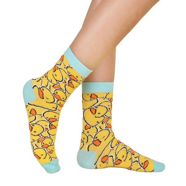 Duck Pattern Socks from the Sock Panda (Adult Small)