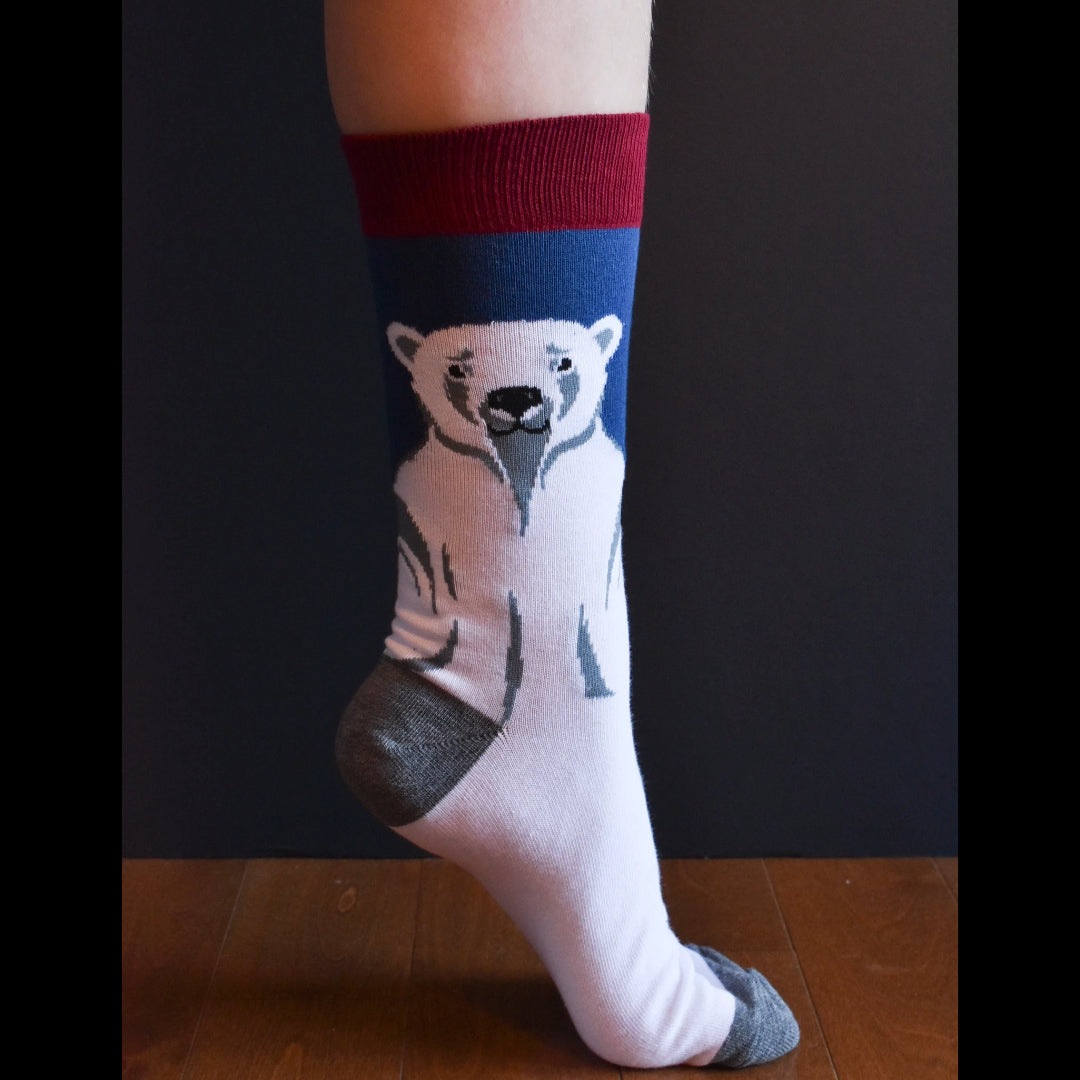 Polar Bear Socks (Adult Large)