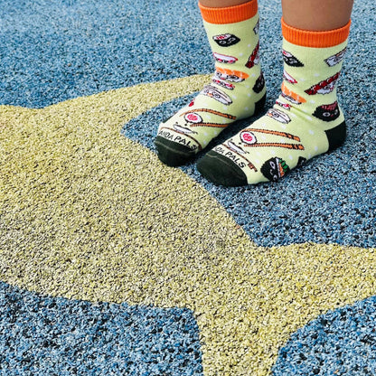 Sushi Socks from the Sock Panda (Ages 3-7)