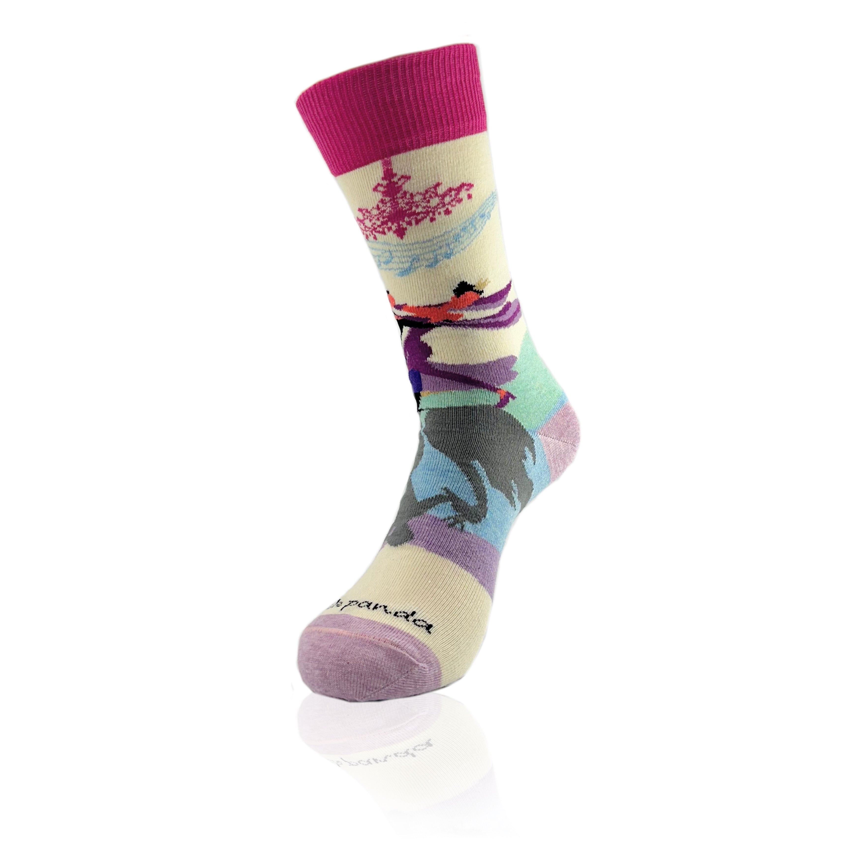 Ballroom Dancers Socks from the Sock Panda (Adult Medium)