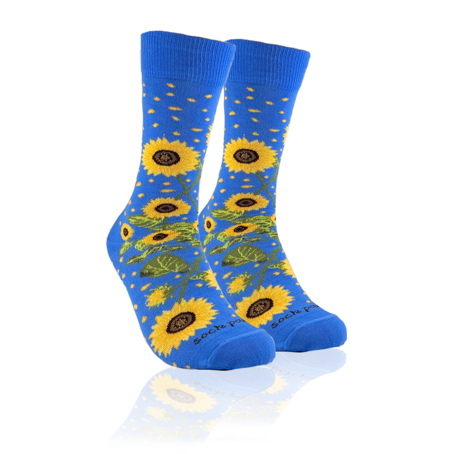 Sunflower Socks from the Sock Panda (Adult Medium - Women's Shoe Sizes 5-10)