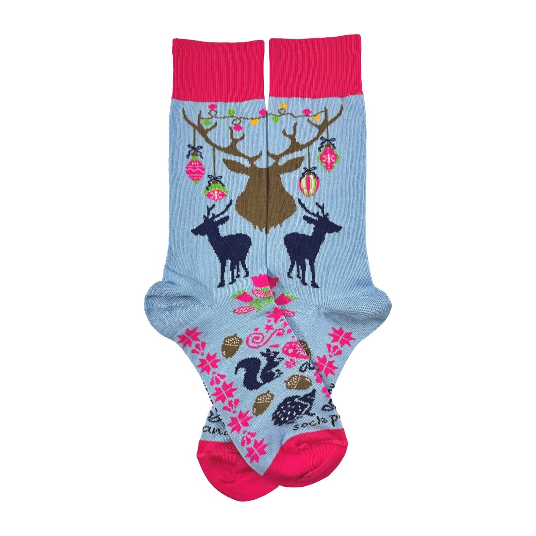 Reindeer Socks from the Sock Panda (Adult Medium)