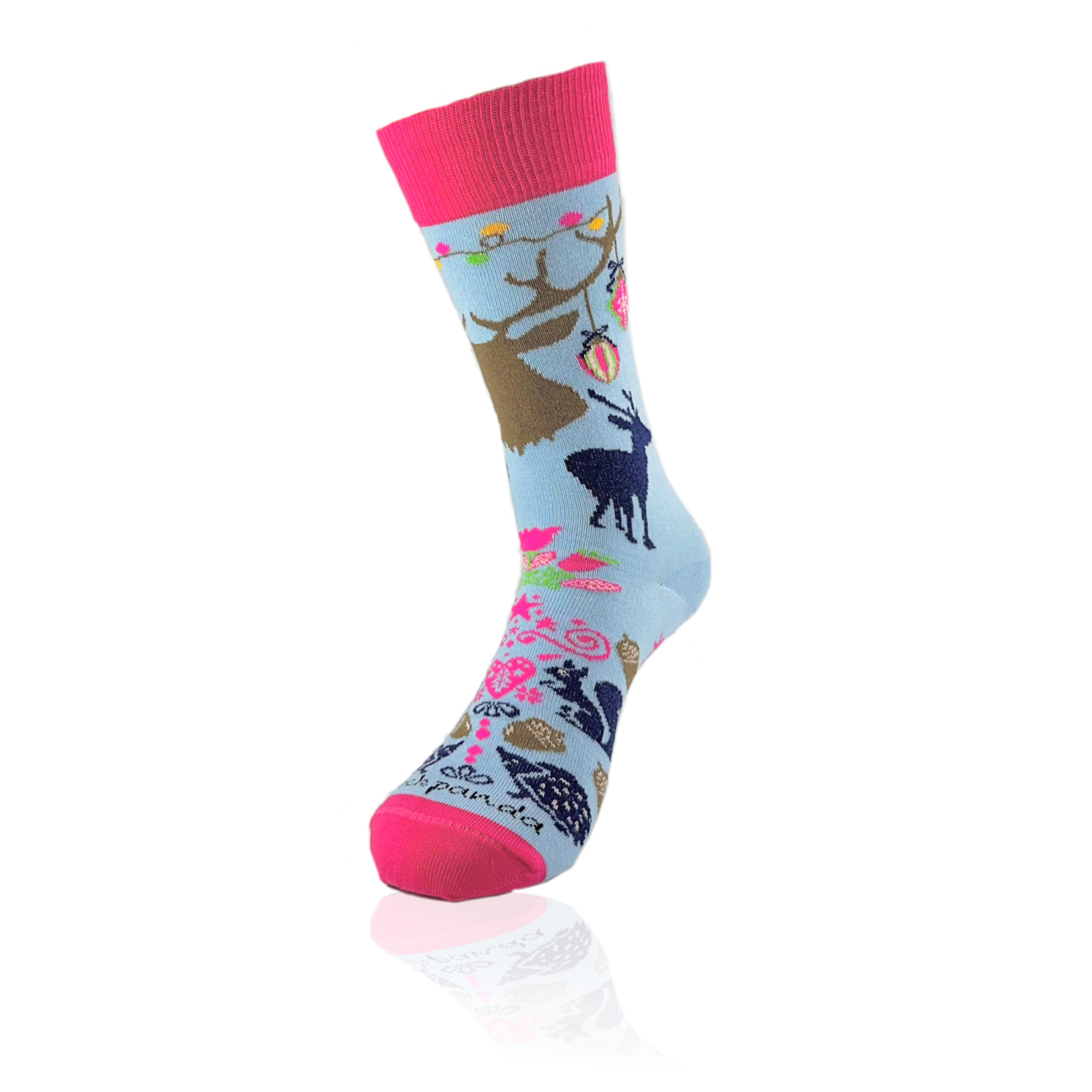 Reindeer Socks from the Sock Panda (Adult Medium)