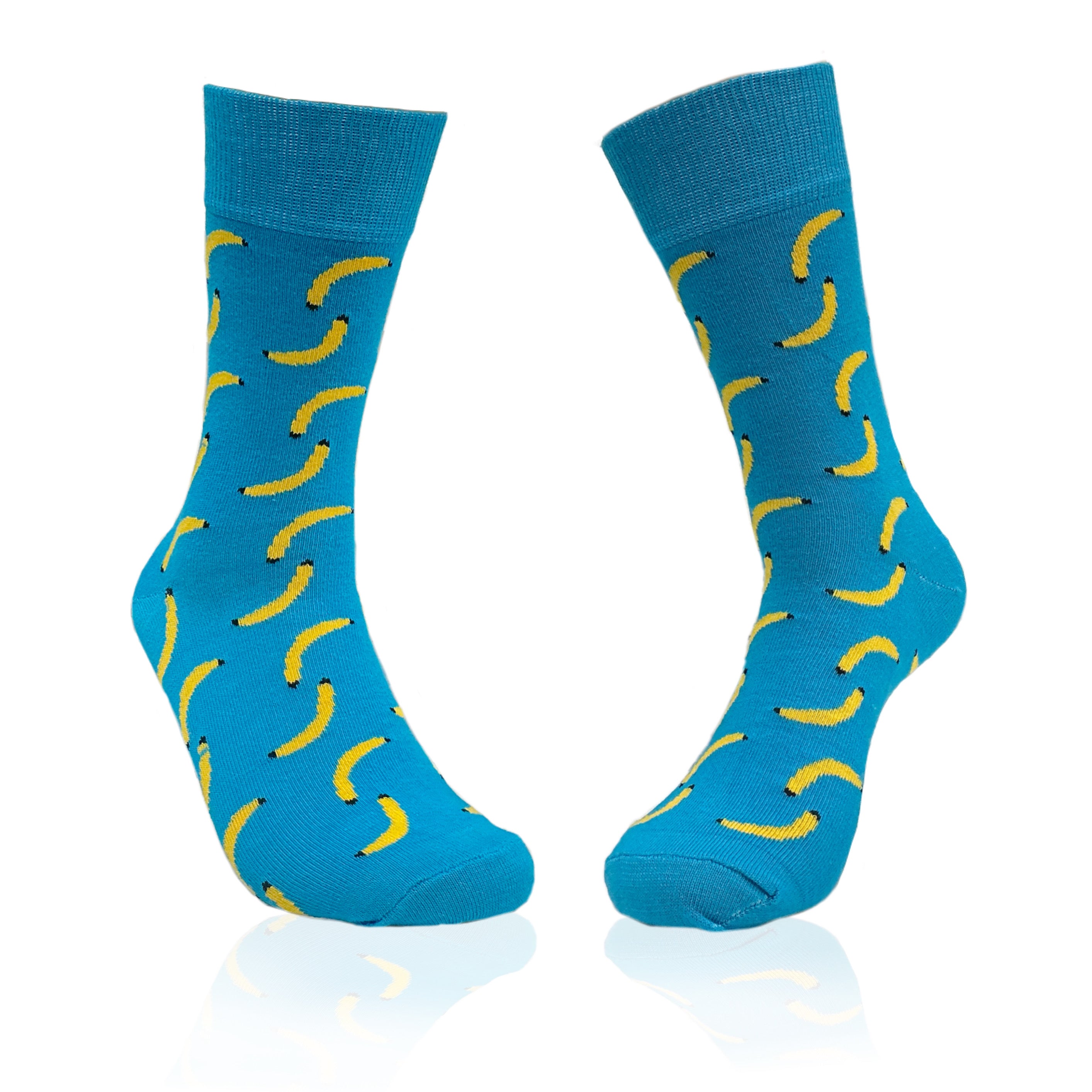 Banana Socks from the Sock Panda (Adult Medium - Women's Shoe Sizes 5-10)