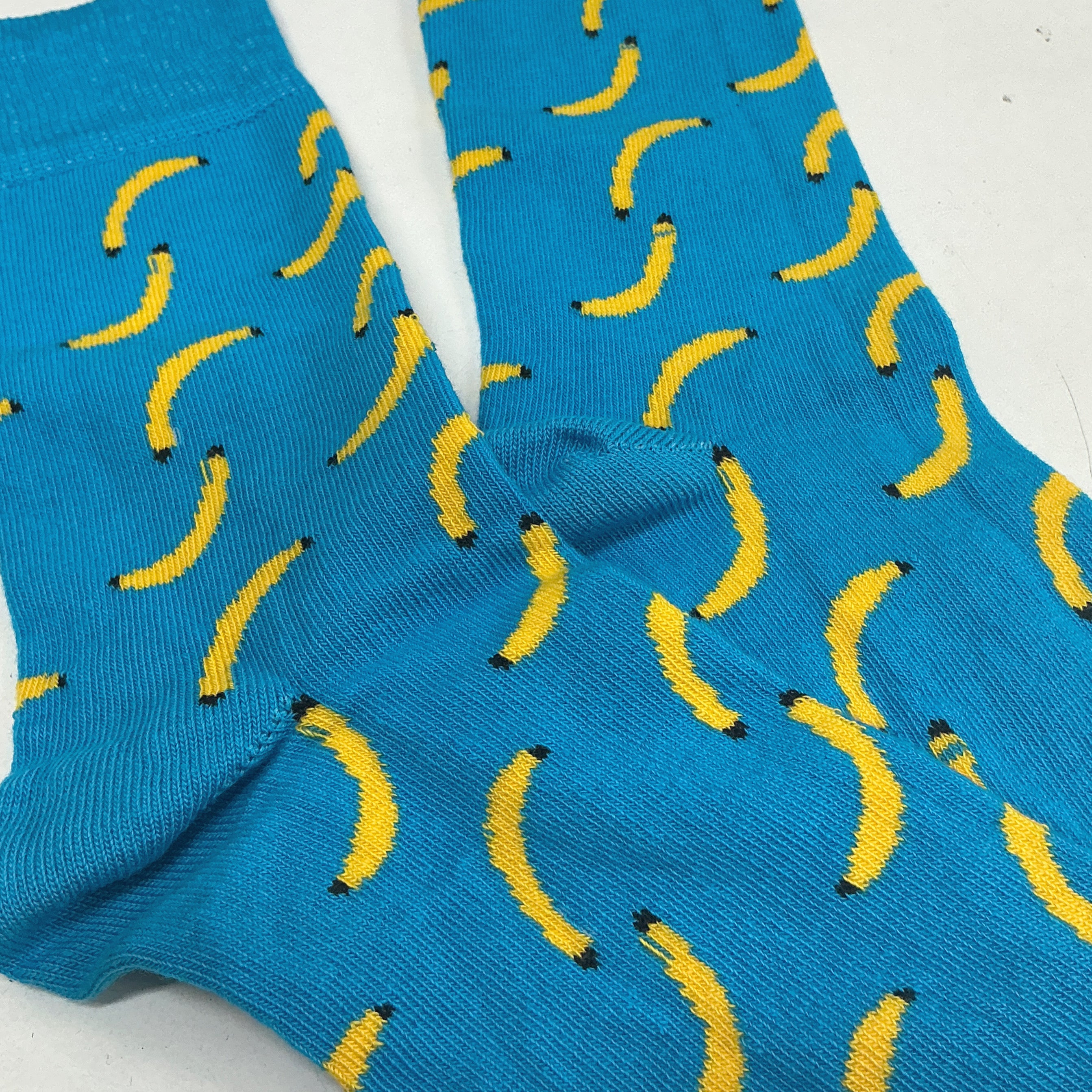 Banana Socks from the Sock Panda (Adult Medium - Women's Shoe Sizes 5-10)