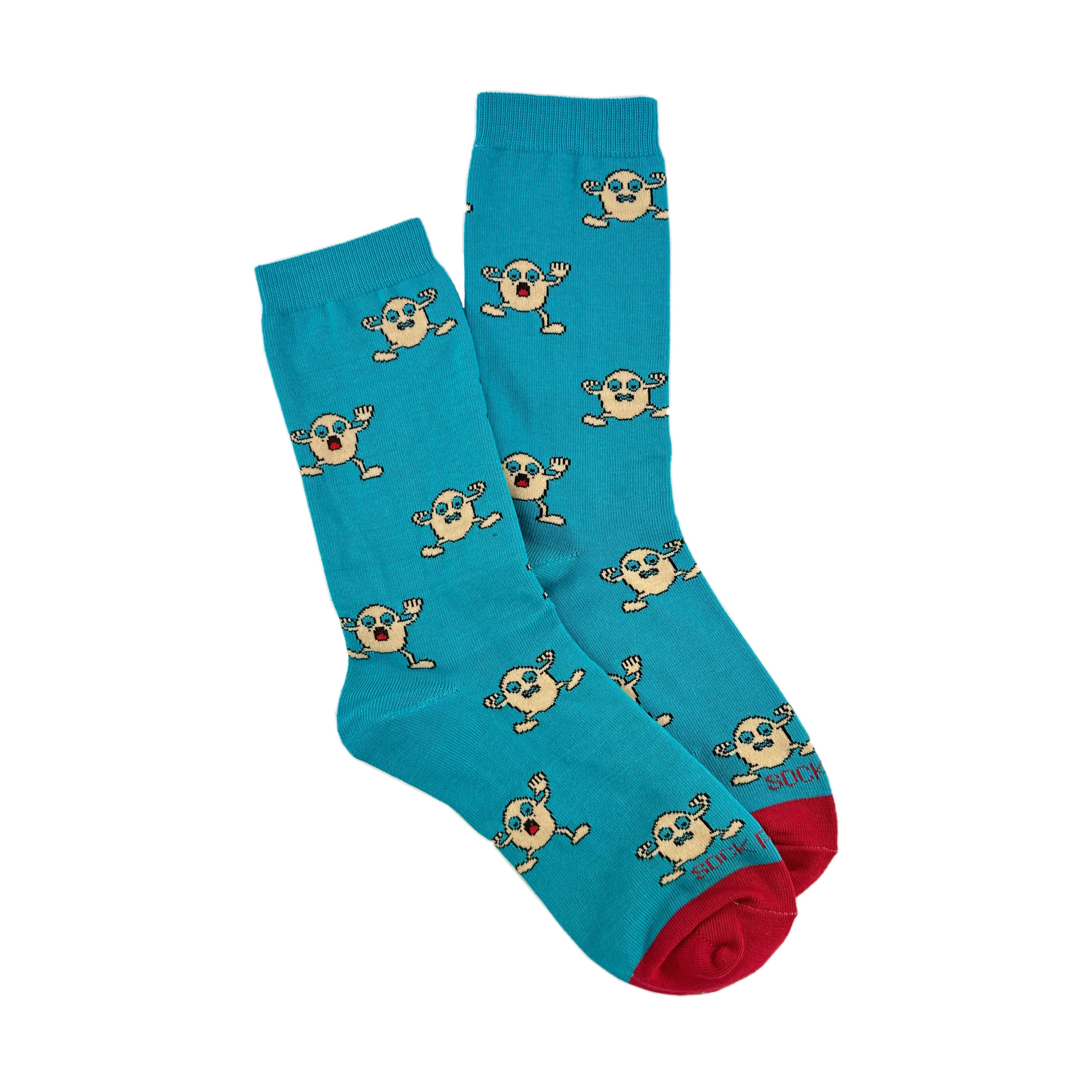 Wild and Crazy Egg Socks from the Sock Panda (Adult Medium)