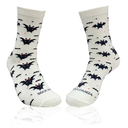 Fantastic Bat Pattern Socks from the Sock Panda (Adult Medium)