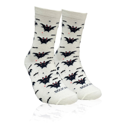 Fantastic Bat Pattern Socks from the Sock Panda (Adult Medium)