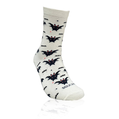 Fantastic Bat Pattern Socks from the Sock Panda (Adult Medium)