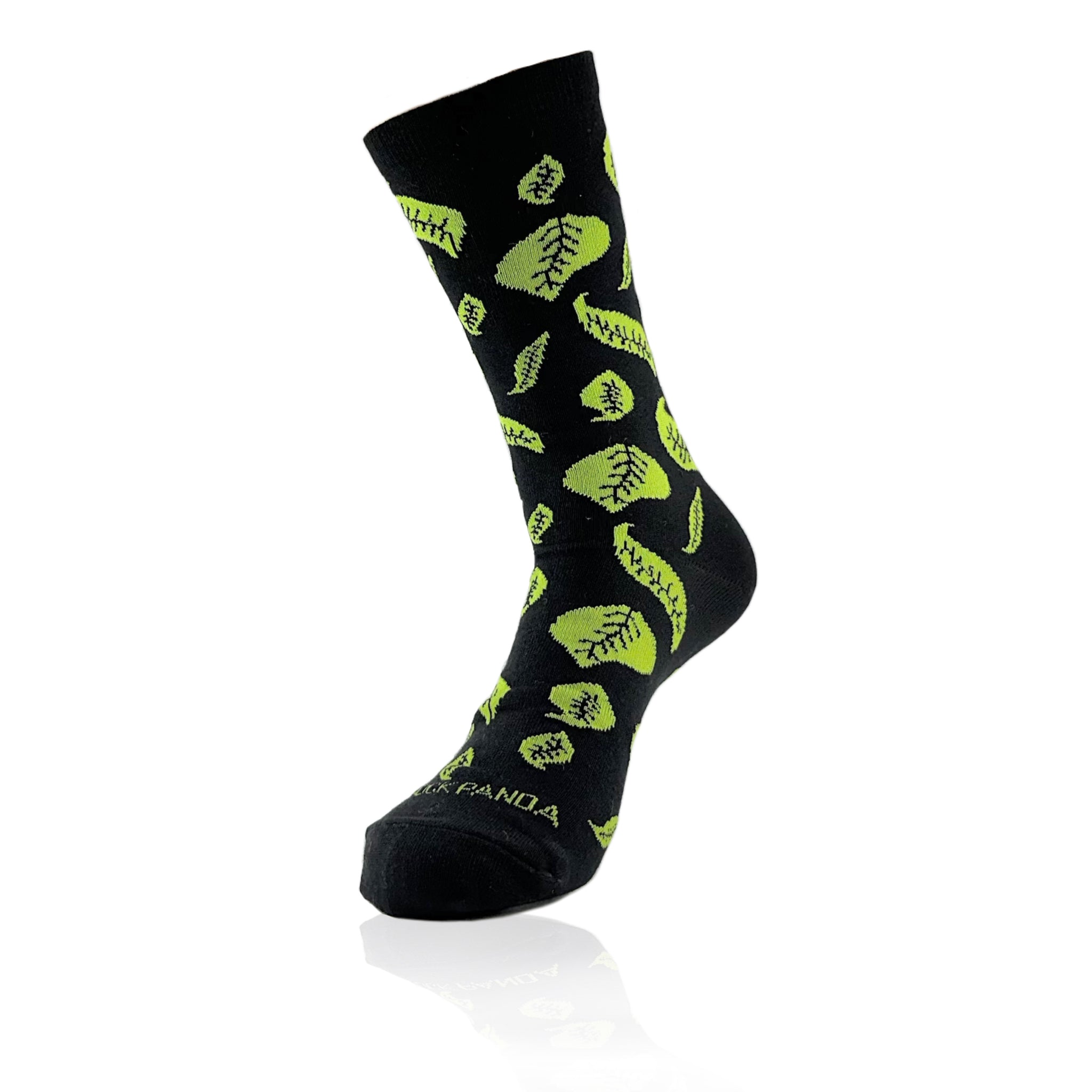 Fall Leaf Pattern Socks the Sock Panda (Adult Medium - Women's Shoe Sizes 5-10)