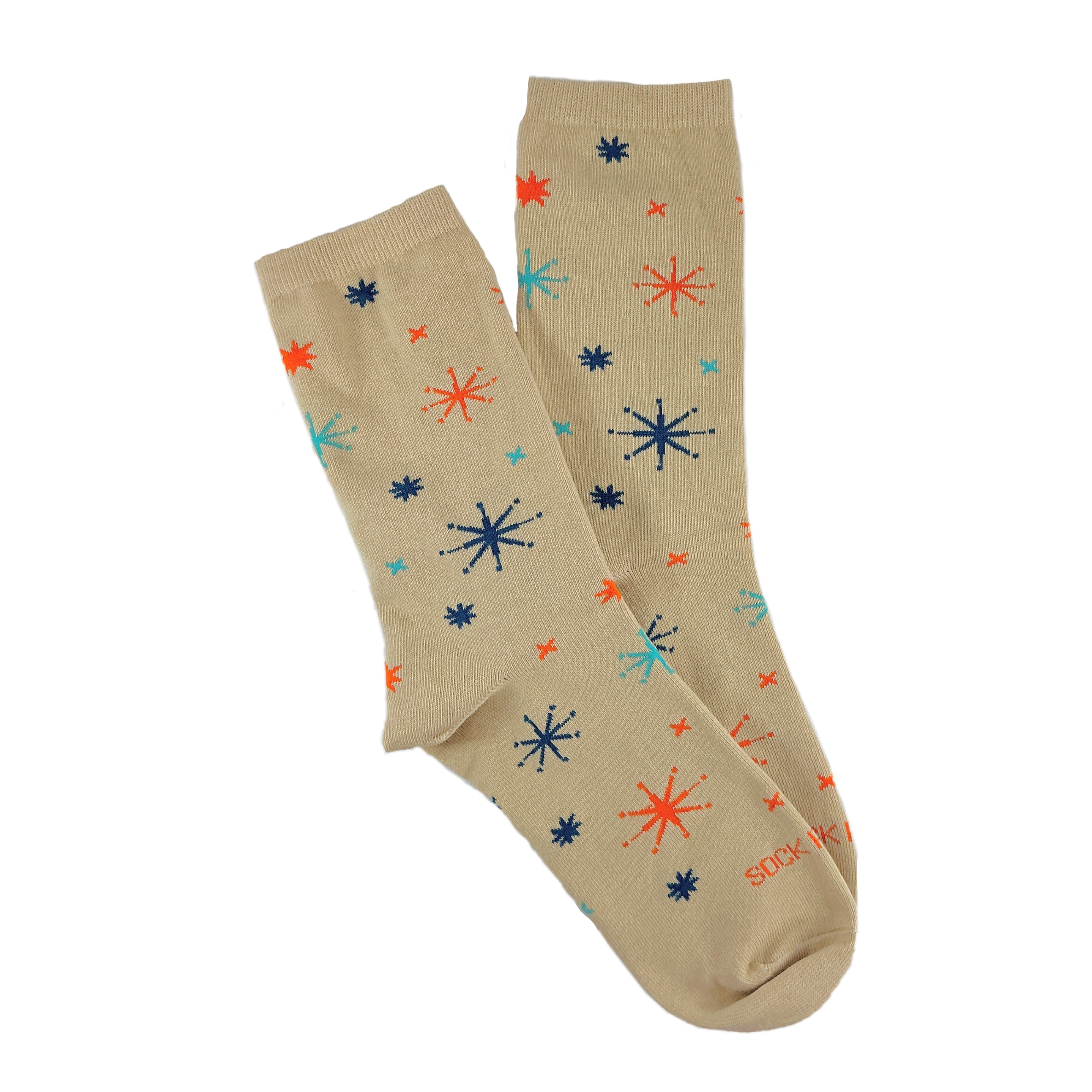 Retro Star Pattern Socks from the Sock Panda (Adult Medium)