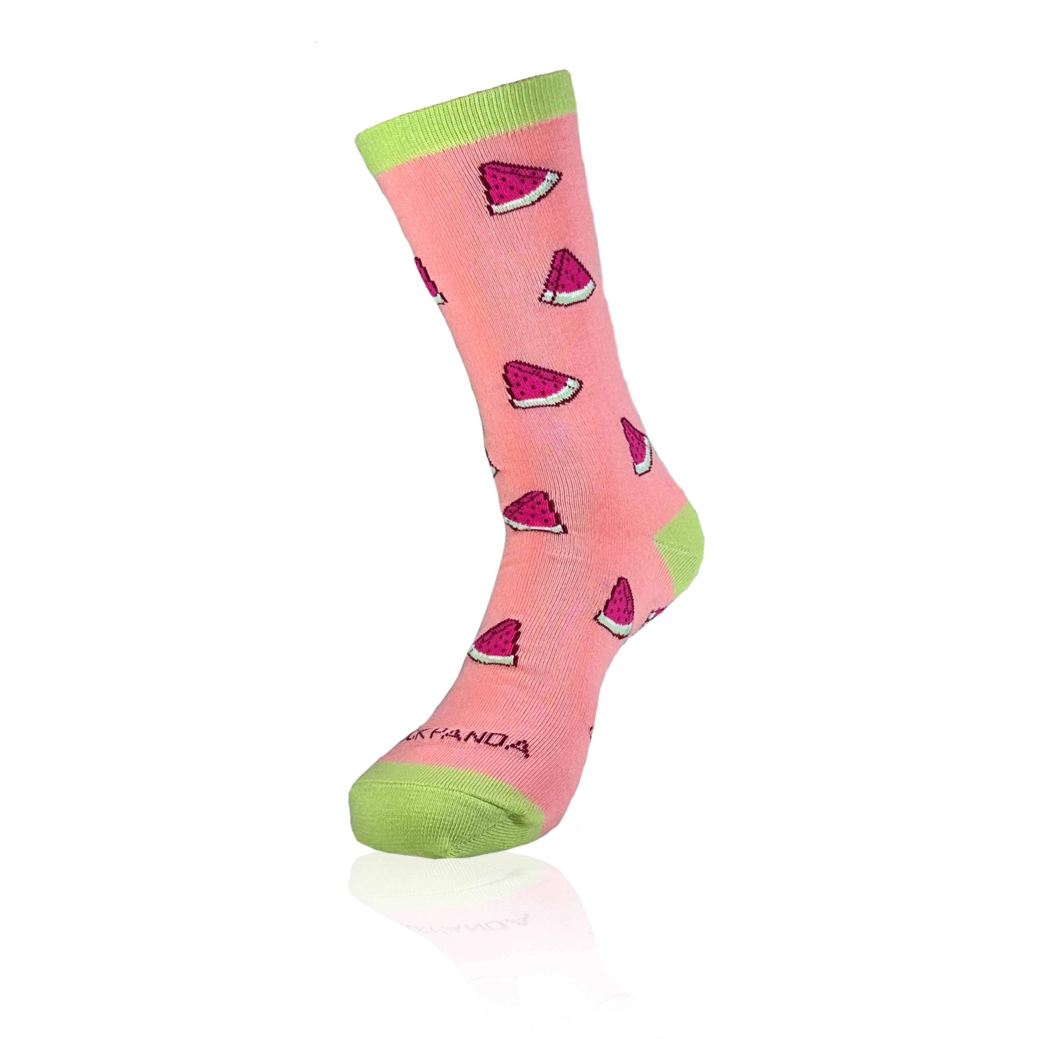 Watermelon Patterned Socks from the Sock Panda (Adult Medium - Women's Shoe Sizes 5-10)