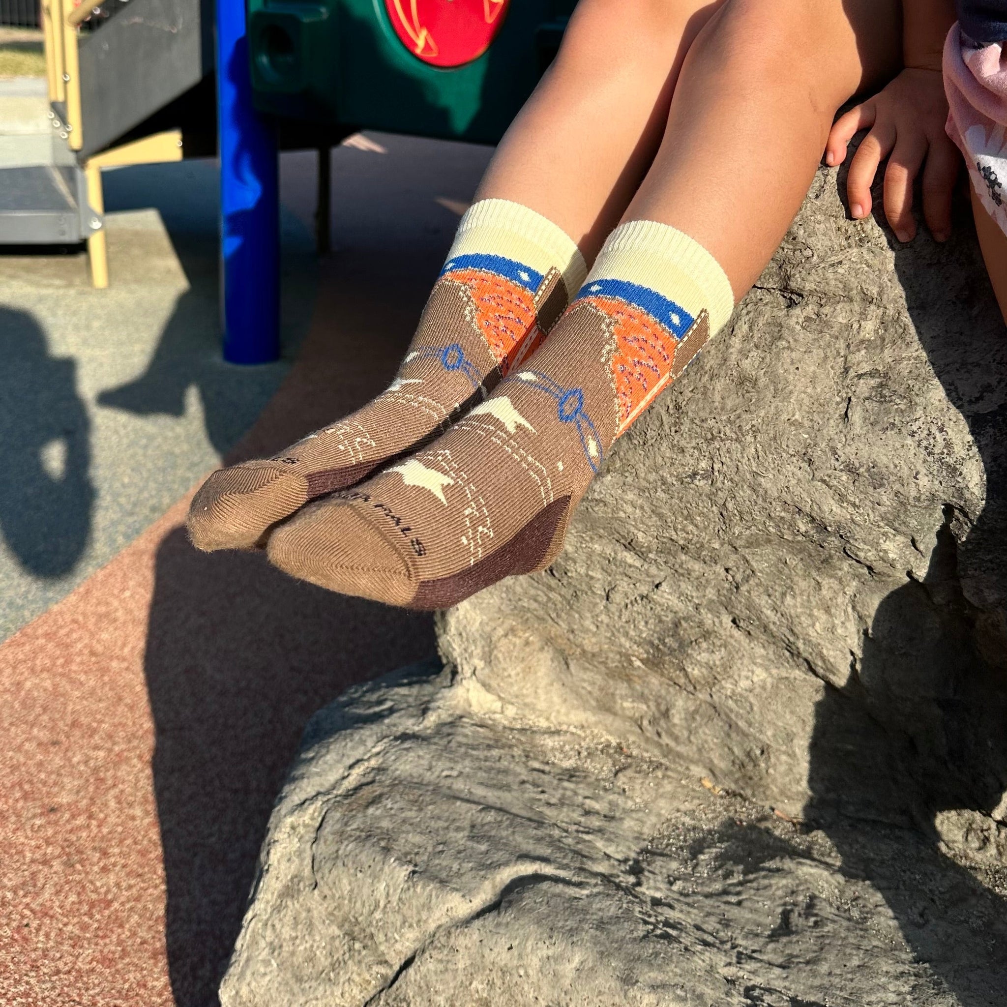 Western Boot Socks from the Sock Panda (Ages 3-7)