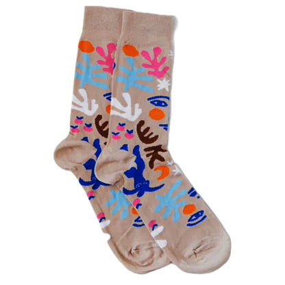 Abstract Art Socks from the Sock Panda (Adult Medium - Women's Shoe Sizes 5 - 10)