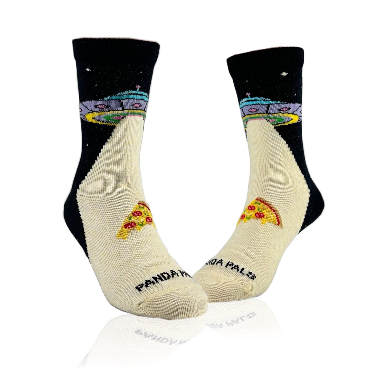 Alien Pizza Abduction Socks from the Sock Panda (Ages 3 - 7)