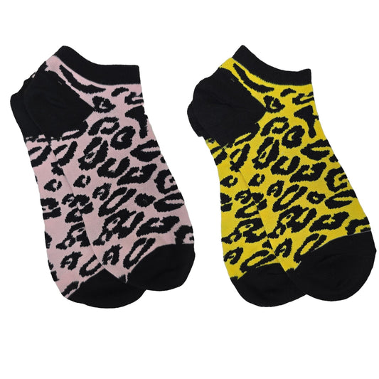 Animal Print Ankle Socks (Adult Medium - Women's Shoe Sizes 5 - 10)