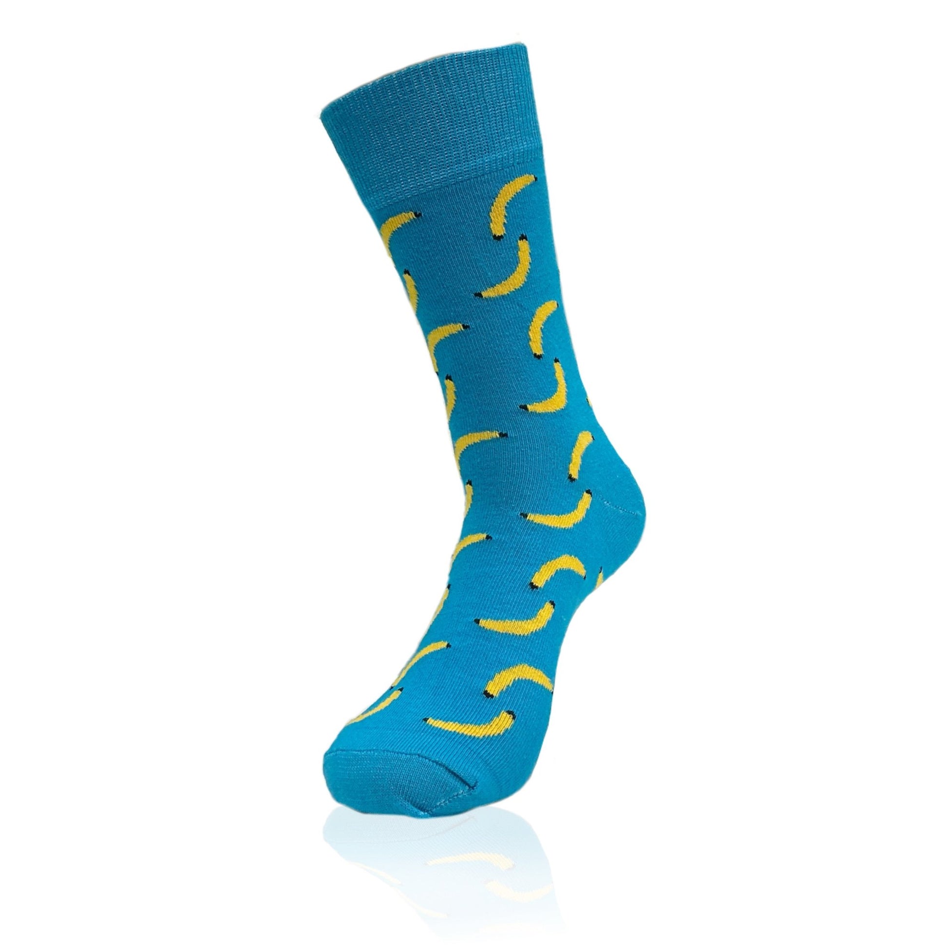 Banana Socks from the Sock Panda (Adult Medium - Women's Shoe Sizes 5 - 10)