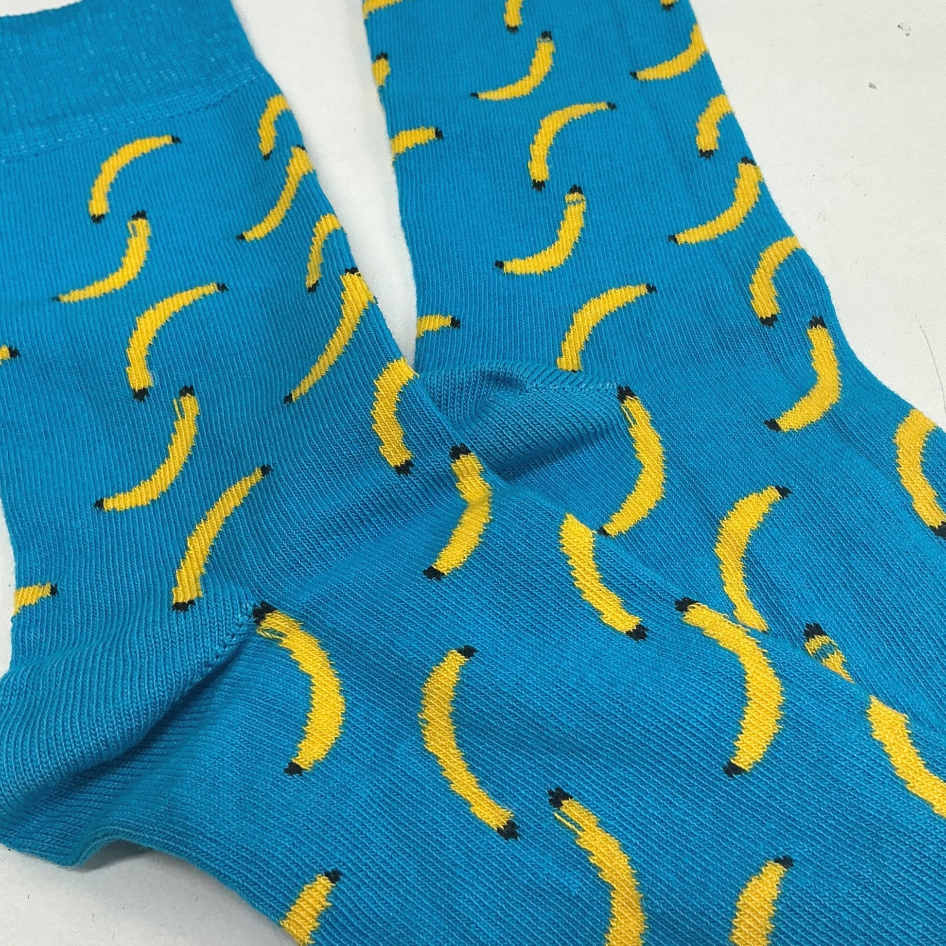 Banana Socks from the Sock Panda (Adult Medium - Women's Shoe Sizes 5 - 10)