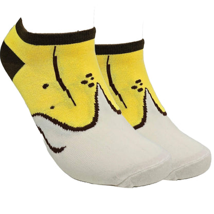 Banana Style Ankle Socks (Adult Medium - Women's Shoe Sizes 5 - 10)