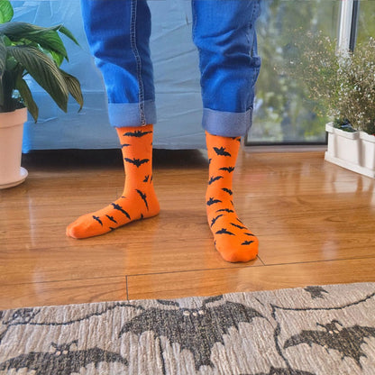 Bat Patterned Socks from the Sock Panda