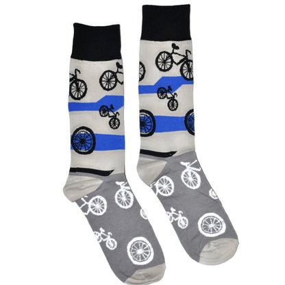 Bicycle Pattern Socks from the Sock Panda (Adult Large - Men's Shoe Sizes 8 - 12)