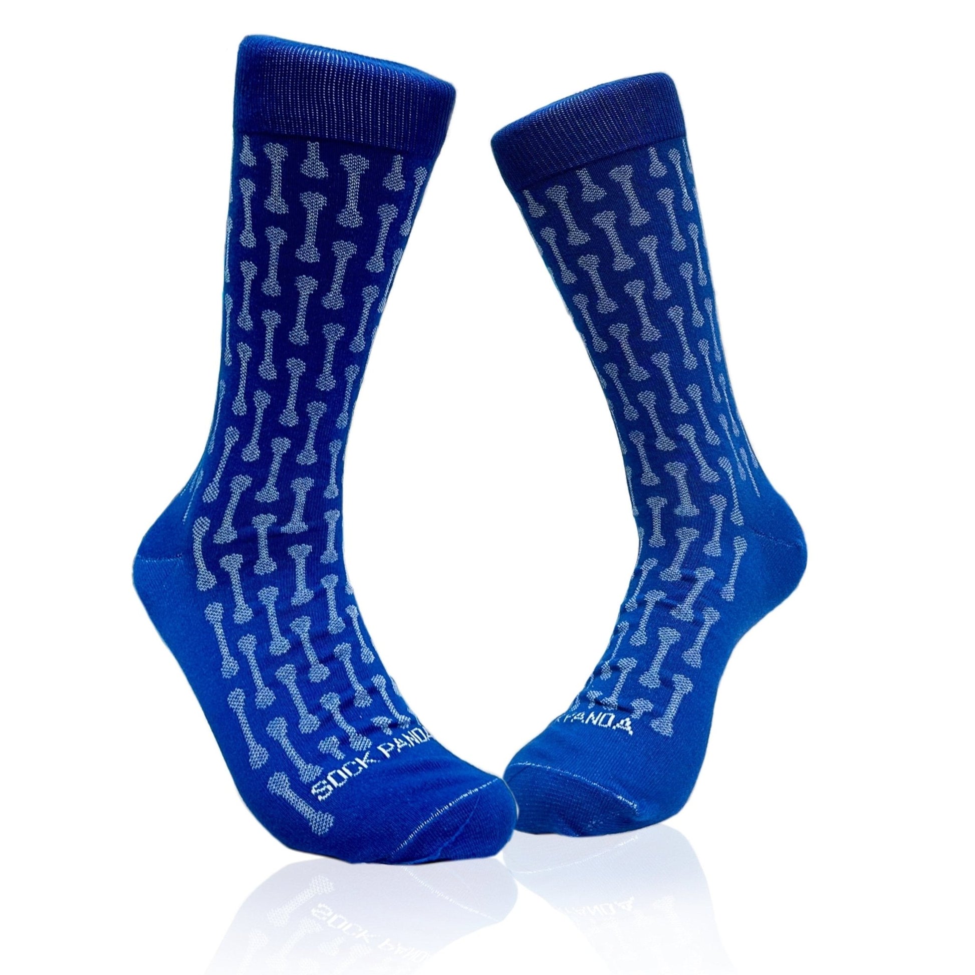 Bone Pattern Socks from the Sock Panda (Adult Large - Men's Shoe Sizes 8 - 12)