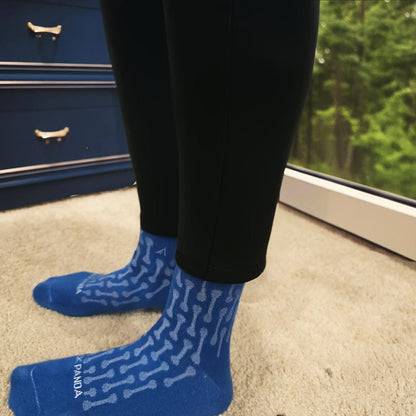 Bone Pattern Socks from the Sock Panda (Adult Large - Men's Shoe Sizes 8 - 12)