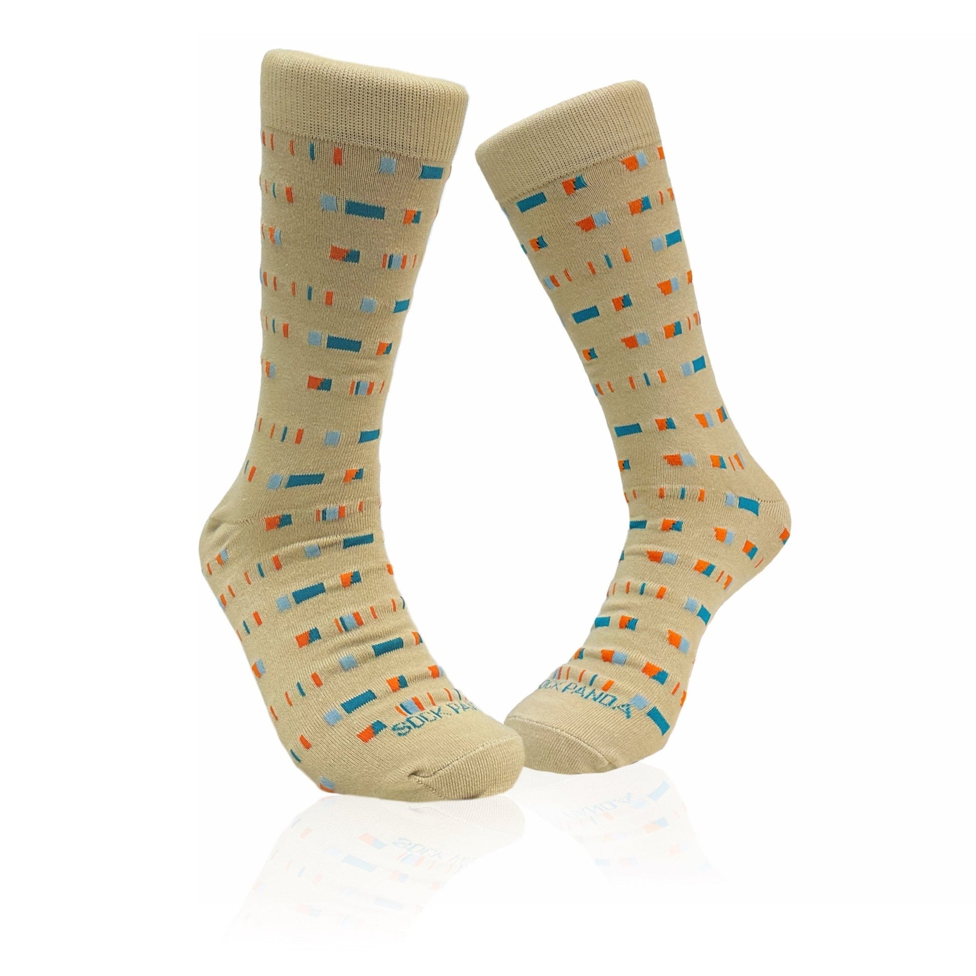 Broken Stripe Pattern Socks from the Sock Panda (Adult Large)