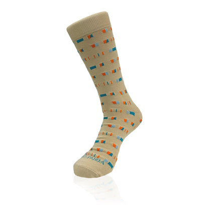 Broken Stripe Pattern Socks from the Sock Panda (Adult Large)