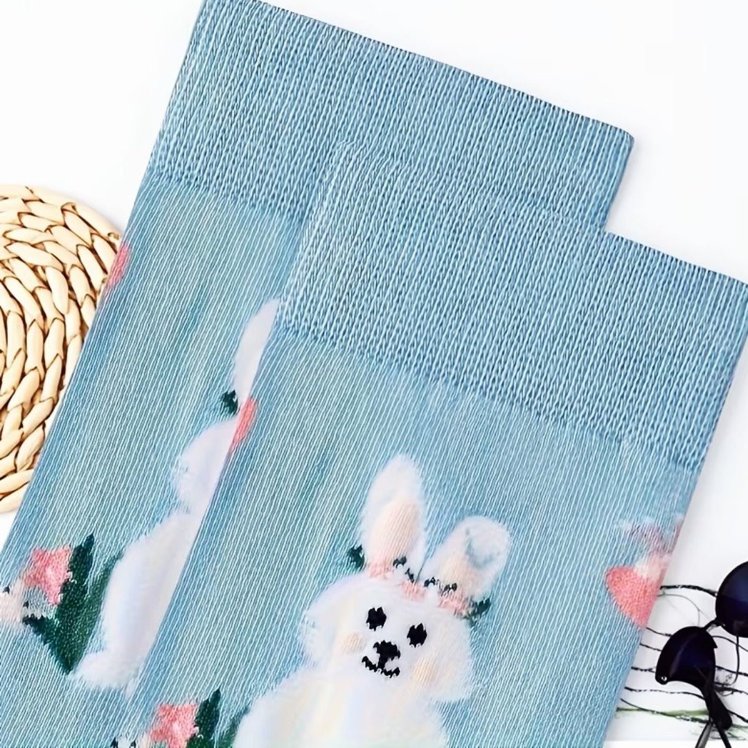 Bunny Rabbit Socks from the Sock Panda (Adult Medium) 