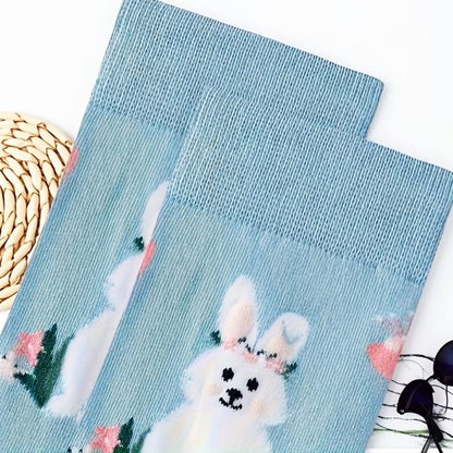 Bunny Rabbit Socks from the Sock Panda (Adult Medium) 