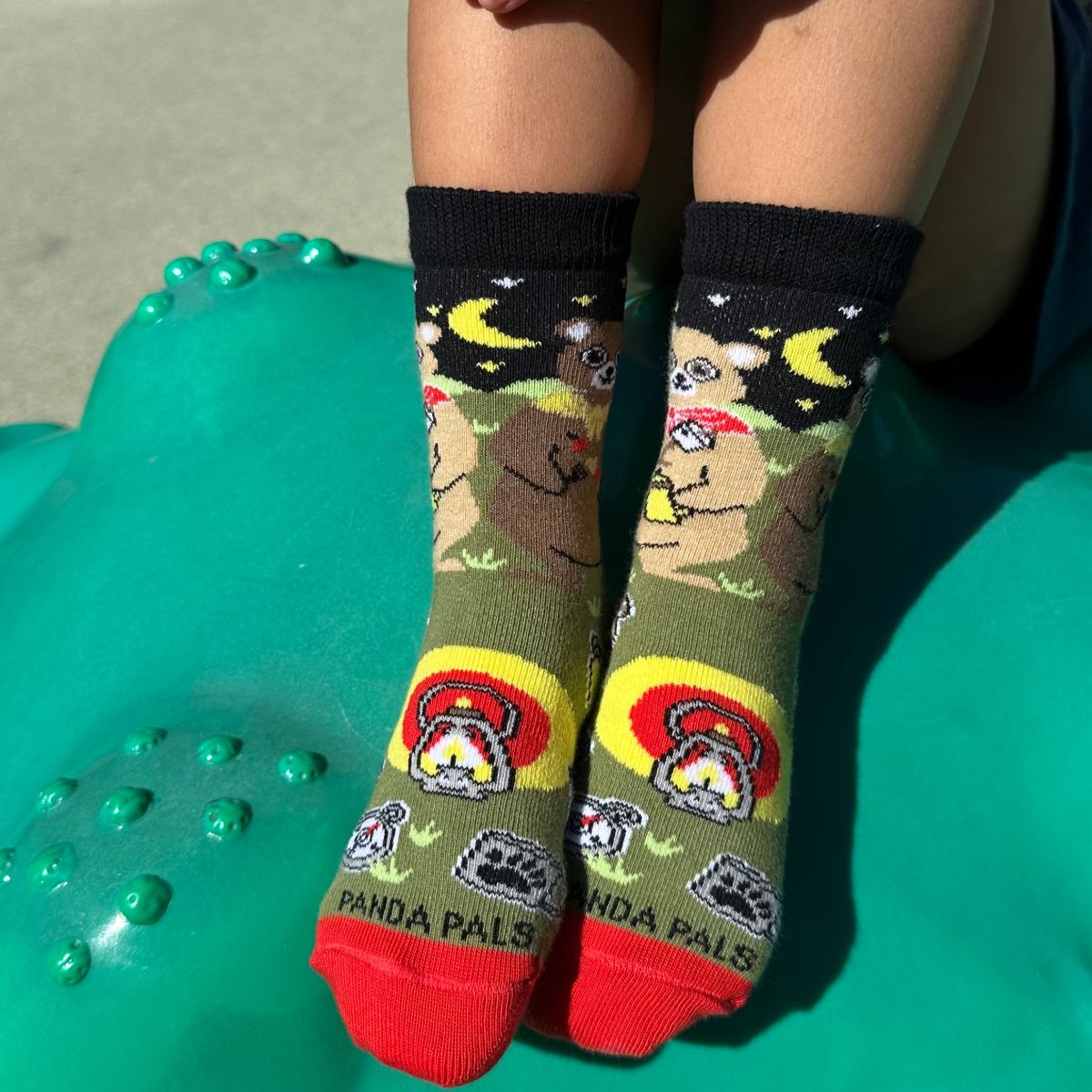 Camping Bears Socks from the Sock Panda (Age 3 - 7)
