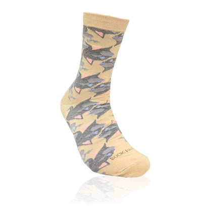 Cat Faces Pattern Socks from the Sock Panda (Adult Medium) 
