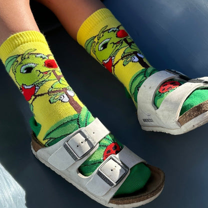 Caterpillar Socks from the Sock Panda (Ages 3 - 7)