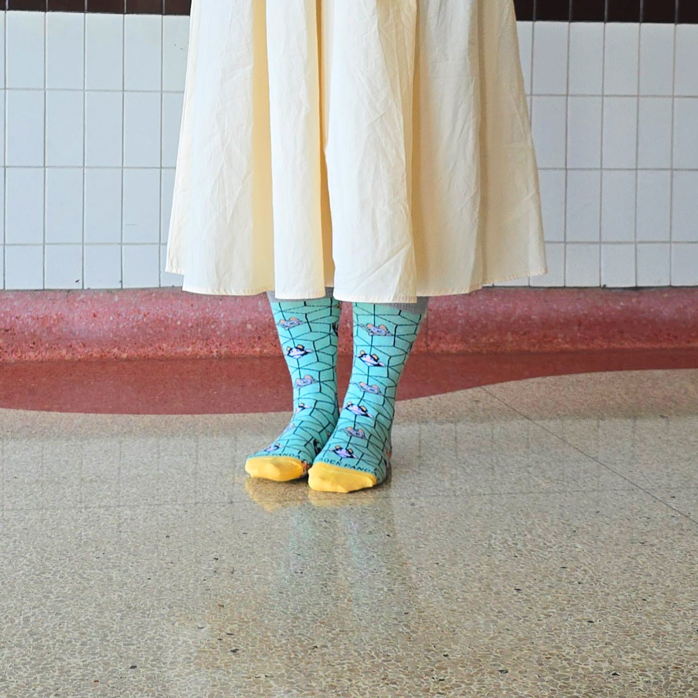 Cats in 3D Socks from the Sock Panda (Adult Small - Shoe Sizes 2 - 5)