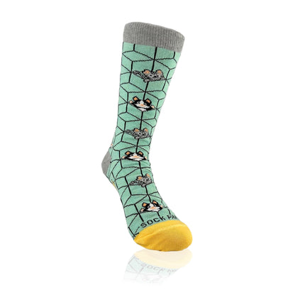Cats in 3D Socks from the Sock Panda (Adult Small - Shoe Sizes 2 - 5)