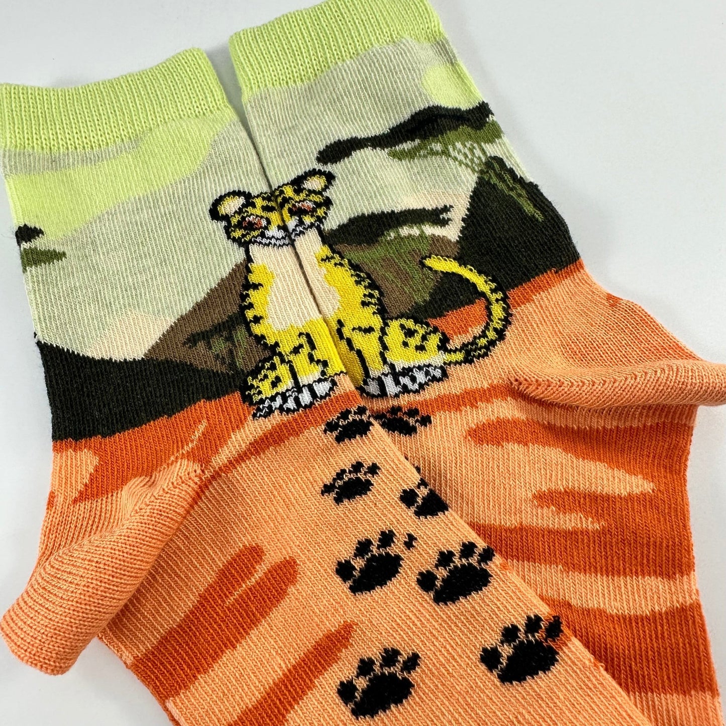 Cheetah Socks from the Sock Panda (Ages 3 - 7)