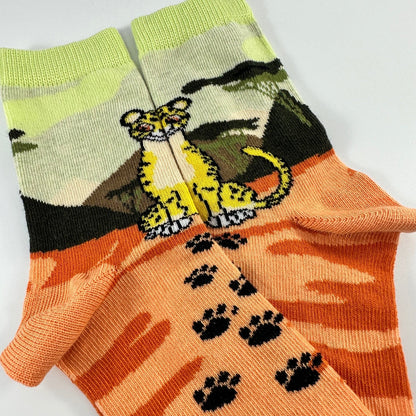 Cheetah Socks from the Sock Panda (Ages 3 - 7)