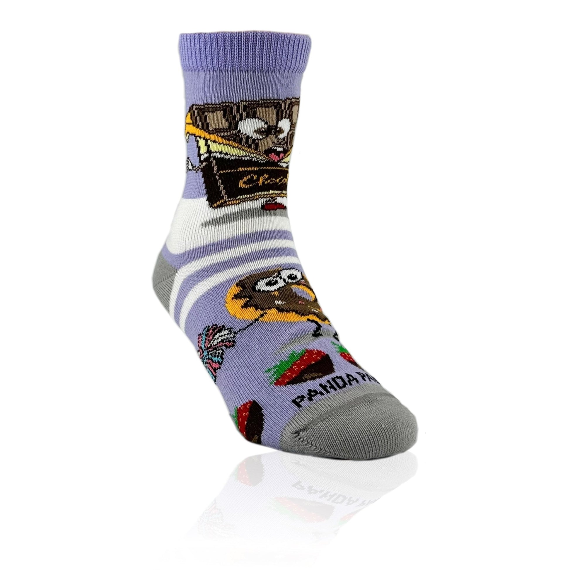Chocolate vs Tooth Socks from the Sock Panda (Ages 3 - 7)