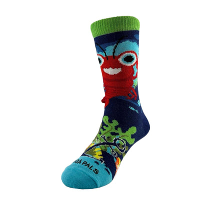 Claws the Lobster Socks from the Sock Panda (Ages 3 - 7)