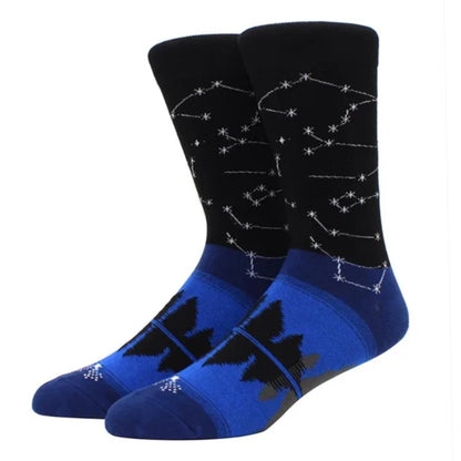 Constellation Socks (Adult Large - Men's Shoe Sizes 8 - 12)