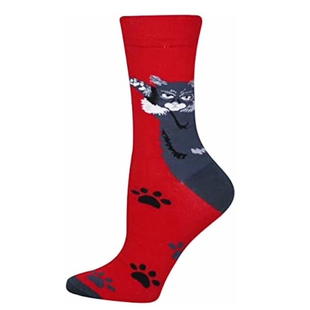 Cool Clingy Cat Socks from the Sock Panda (Adult Large)