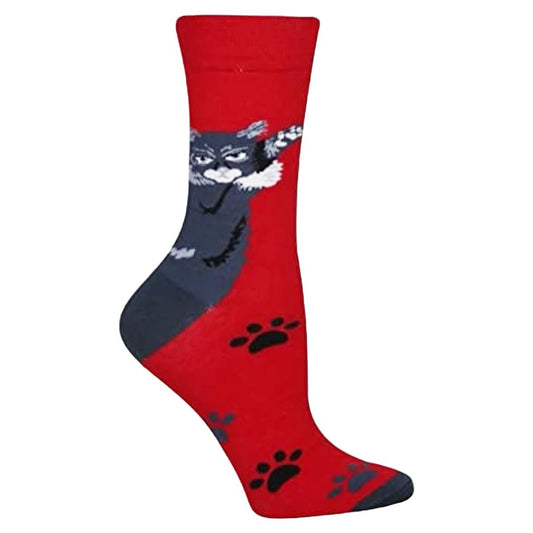 Cool Clingy Cat Socks from the Sock Panda (Adult Large)