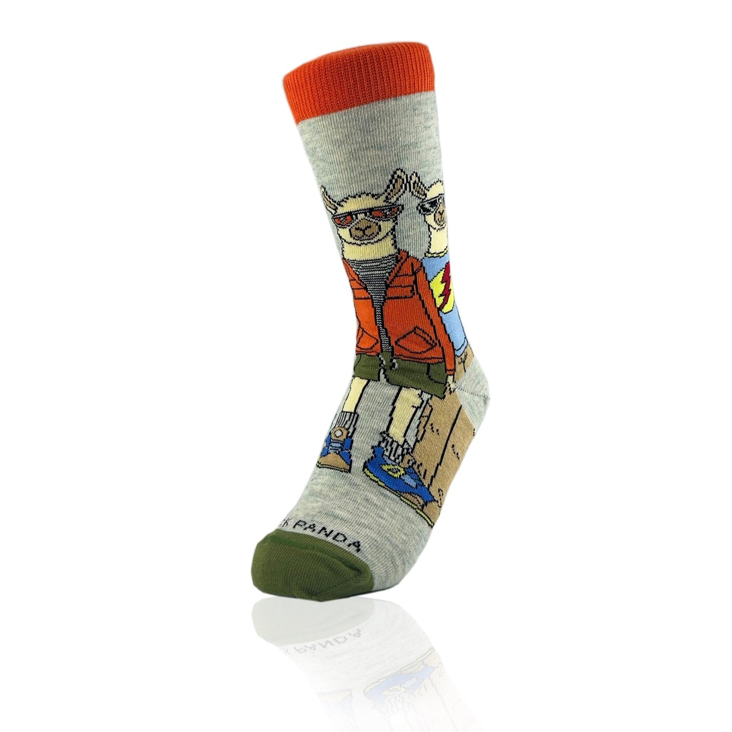 Cool Llamas Socks from the Sock Panda (Adult Small)