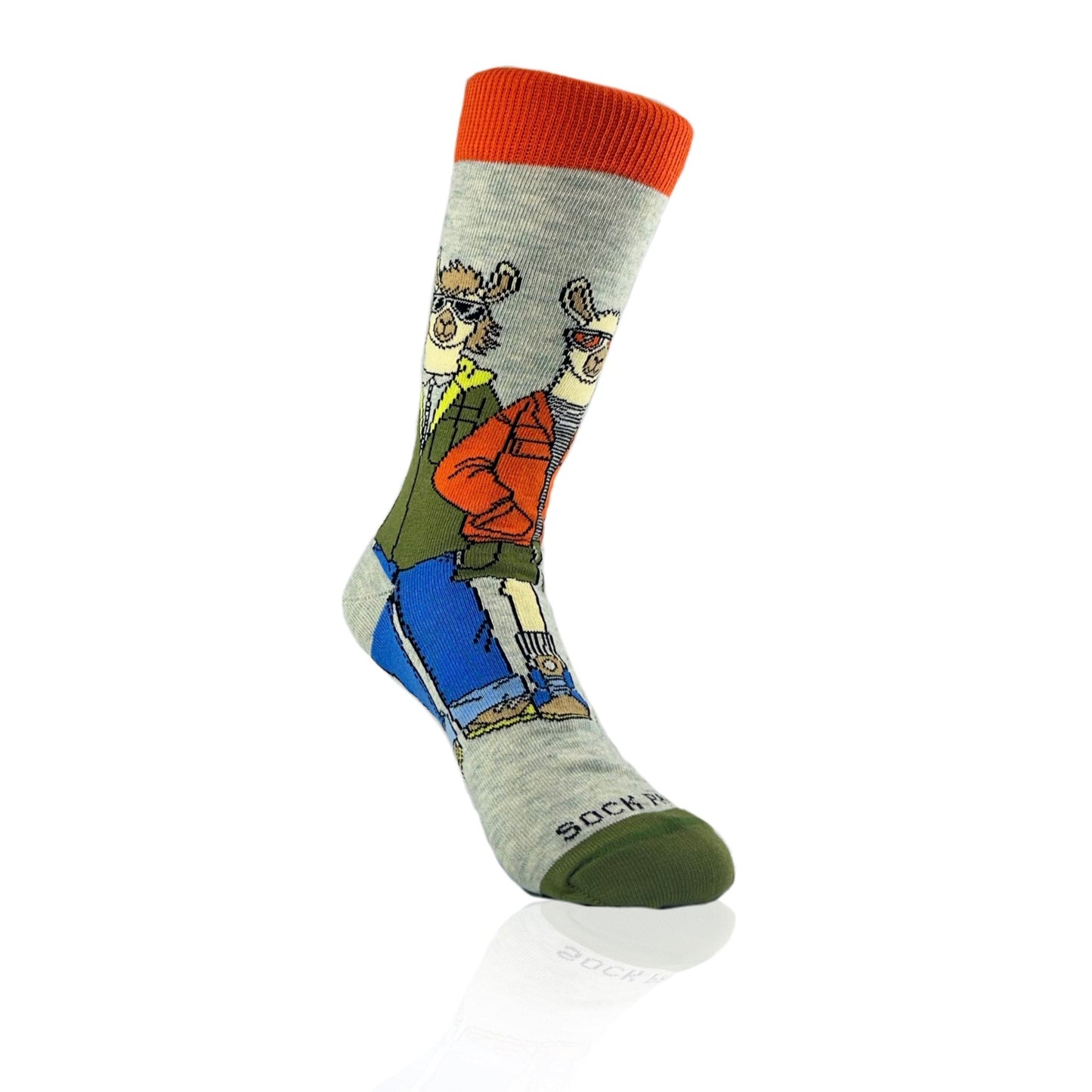 Cool Llamas Socks from the Sock Panda (Adult Small)