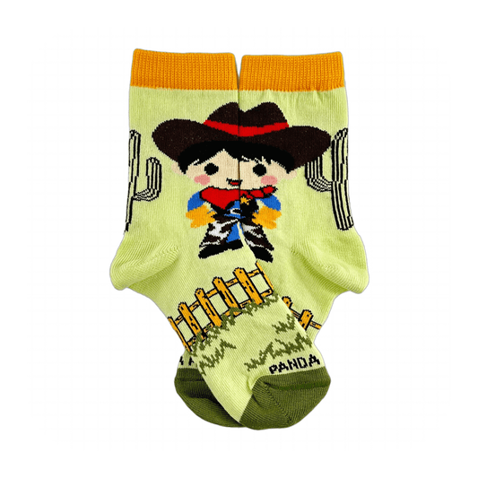Cowboy / Cowgirl Socks from the Sock Panda (Ages 3 - 7)